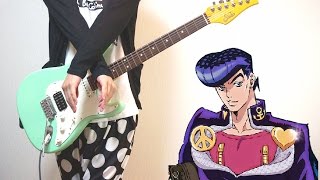 и тут начинается кайф от игры на гитаре（00:02:28 - 00:03:52） - 【TAB】JoJo's  Part 4 OP Medley（Guitar Cover）ジョジョ 4部 opメドレー（ギターで弾いてみた）