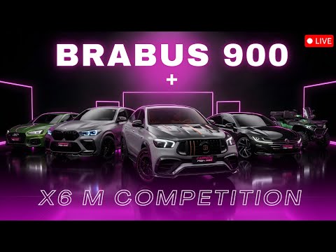 LIVE DE 8 MARTIE! BRABUS 900 + X6M COMPETITION + RS5