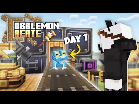 The BEST Start to My Pokémon Adventure in Cobblemon x Create!! 