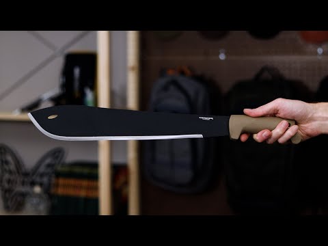 Condor Tool & Knife Bolo Machete Black 1075 Tan Polymer Condor Tool & Knife Bolo Machete Black 1075 Tan Polymer