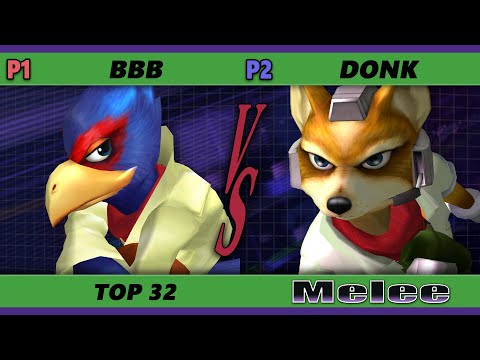 S@X 389 Online Top 32 - BBB (Falco) Vs. Dash (Fox) Smash Melee - SSBM