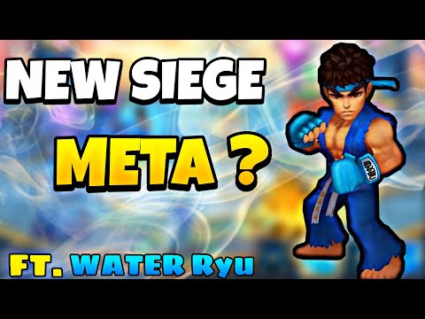 FINALLY! New Street Fighter Defense With RYU - Summoners War Siege Stream