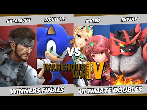 Warehouse War 4 WINNERS FINALS - Grease All Mighty & Woulphy Vs. MkLeo & Skyjay - Smash Ultimate
