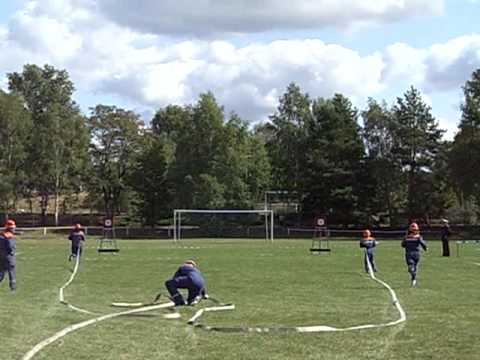 Löschangriff nass - Lütter Jugend 1. Mannschaft bei den Kreismeisterschaften in Görzke 2009