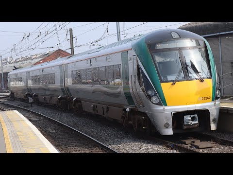 Irish Rail 22000 Class DMU Number 22262 - Connolly Station, Dublin