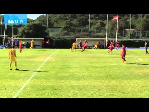 Highlights F.C. Hansa Rostock gegen Ungarische U20-Nationalmannschaft