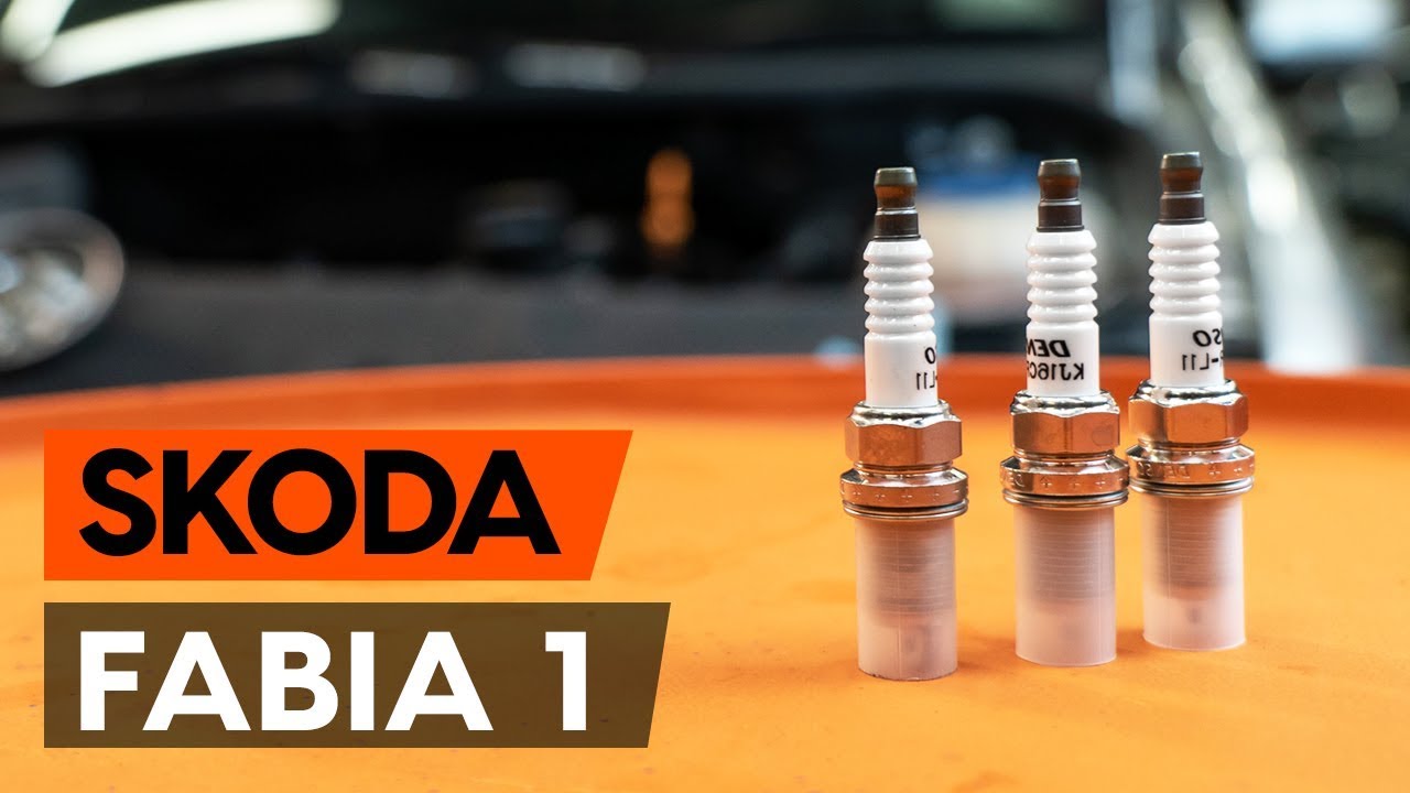 Como mudar vela de ignição em Skoda Fabia 6Y5 - guia de substituição