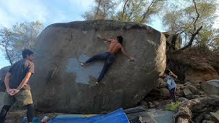 Video thumbnail of With love from Folsom, V8. Folsom Lake