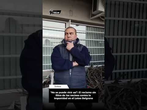 "La policía los agarra, pero después los fiscales los liberan". Vecinos de Modales del Valle…