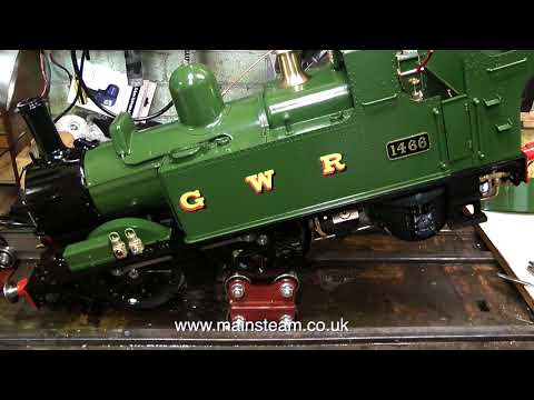 MODIFYING A 5 INCH GAUGE GWR 14XX STEAM LOCOMOTIVE - PART #21