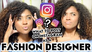 What You Can Post On Instagram As A Fashion Designer! | Instagram Photo Ideas
