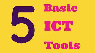 Basic ICT tools