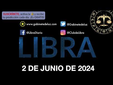 Horóscopo Diario - Libra - 2 de Junio de 2024.