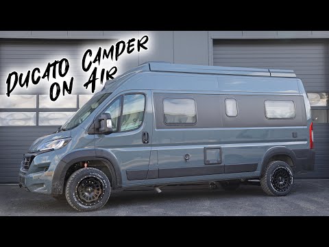 Nie wieder Auffahrkeile! Vollluft Fahrwerk im Fiat Ducato Campervan!