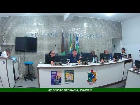 48ª SESSÃO ORDINÁRIA 25/08/2026, CÂMARA MUNICIPAL DE SIRIRI - SERGIPE