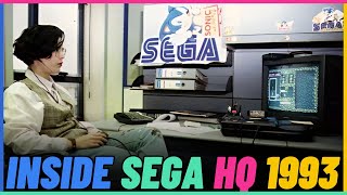 Inside Sega HQ In 1993.