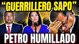 KEIKO FUJIMORI DESTRUYÓ A PETRO Y RESPALDÓ A DE LA ESPRIELLA 