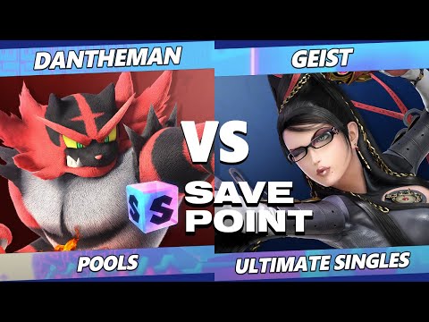 Save Point 2 - DanTheMan (Incineroar) Vs. Geist (Bayonetta) SSBU Ultimate Tournament