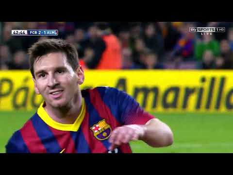 Lionel Messi vs Almeria HD 720p (02-03-2014)