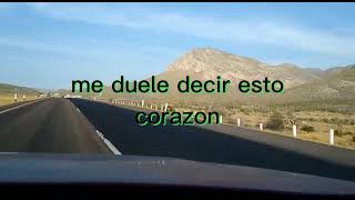 UN ADIOS - DUELO (LETRA)