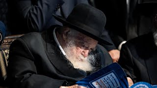 Rav Chaim Kanievsky Last Public Appearance - Dirshu | הופעה פומבית אחרונה רבי חיים קנייבסקי - דרשו