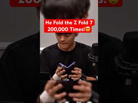 Can the Galaxy Z Fold 7 Survive 200,000 Folds?