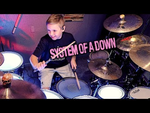 TOXICITY - SOAD (10 year old Drummer) Drum Cover