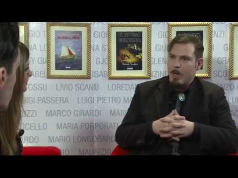 Intervista a Roberto Giordano nello spazio BookSprint Edizioni al Palafiori di Sanremo