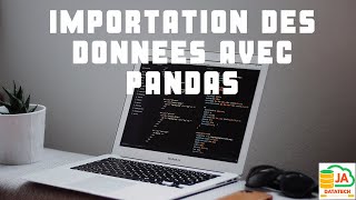 Importation des données dans Python avec PANDAS