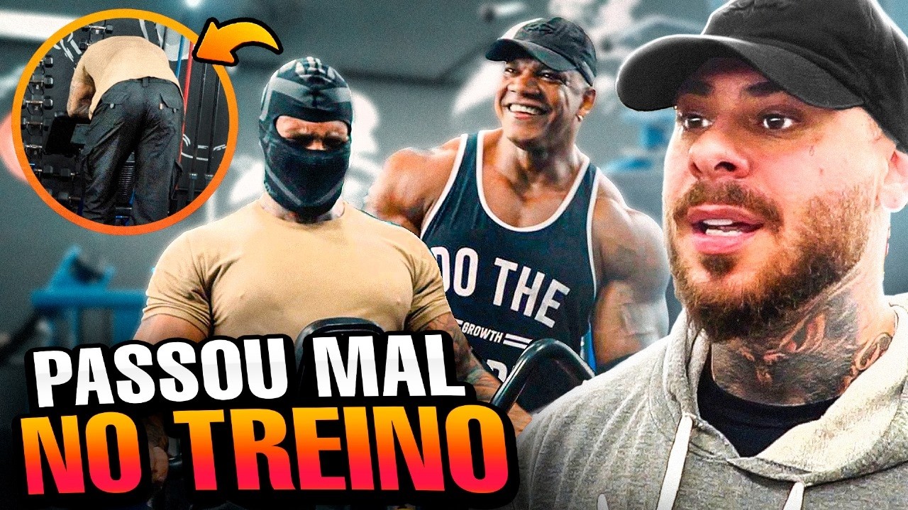 Anunaki passou mal no treino com o Big Jeff! - Leo Stronda
