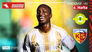 Esenler Erokspor - Kayserispor | 6. Hafta Maç ÖZETİ | Trendyol 1. Lig 