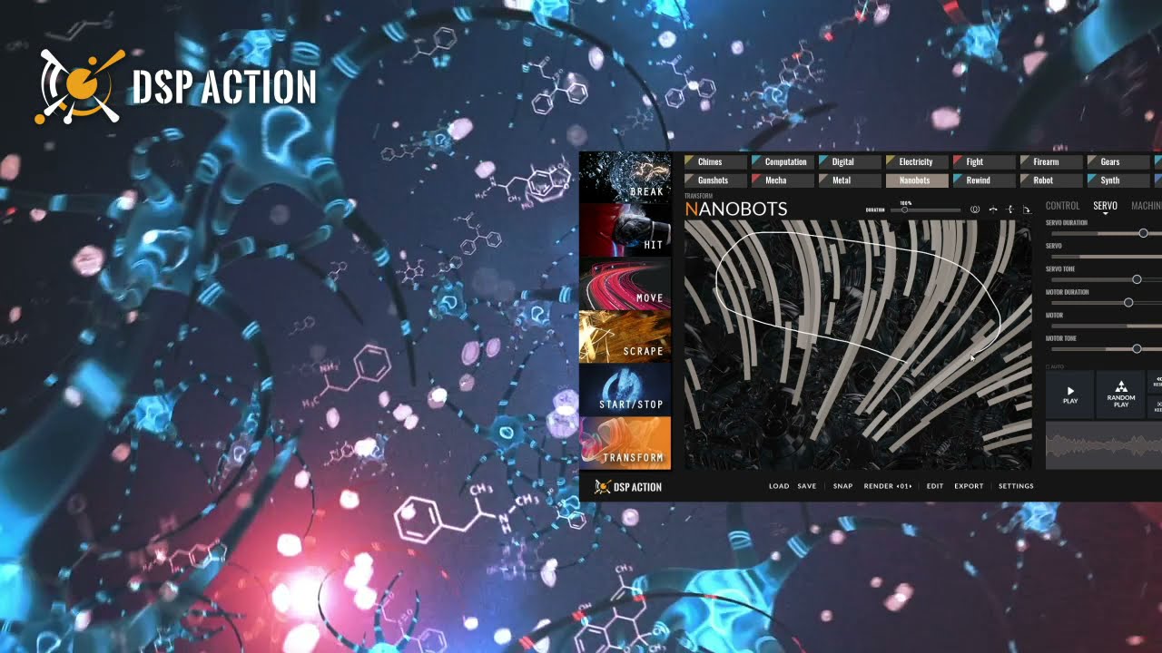 DSP Action Sound Design Examples