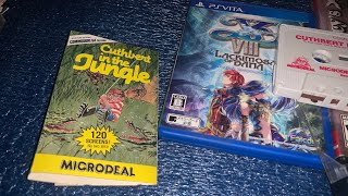 Commodore 64 Cuthbert in the Jungle By Microdeal - Pal Pitfall like Cassette Game