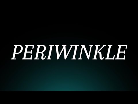 Learn How to Pronounce 'Periwinkle'! Correctly (Flower Pronunciation)
