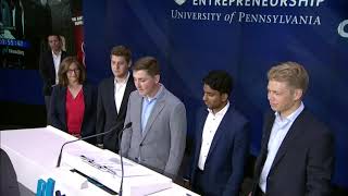 Aerate, Penn Wharton Entrepreneurship Startup Challenge Winner, Rings Nasdaq Closing Bell