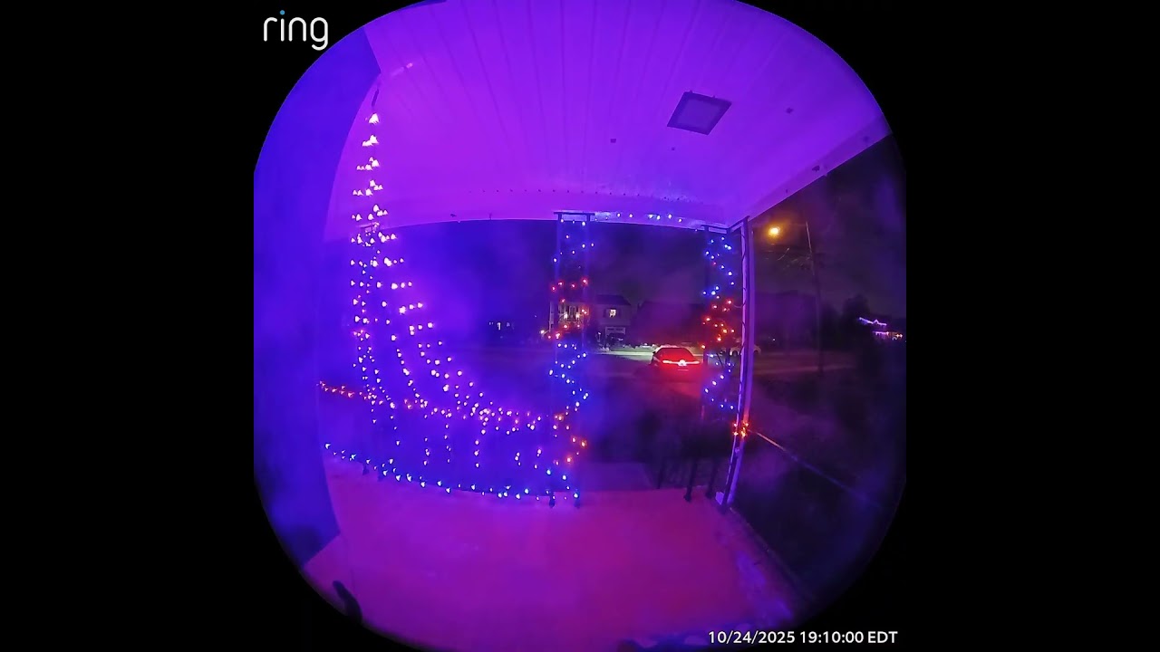 Color Night Vision: Ring Wired Doorbell Pro (2nd Gen) - YouTube
