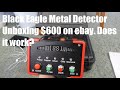 Black Eagle Metal detector supposedly detects gold copper silver and diamonds!