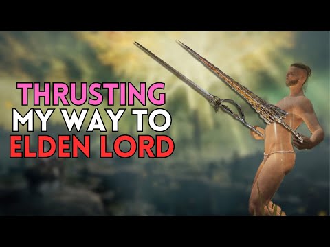 Beating Elden Ring with only Heavy Thrusting Swords