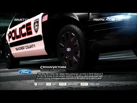Need for Speed Hot Pursuit - Car Info - Ford Crown Victoria Police Interceptor