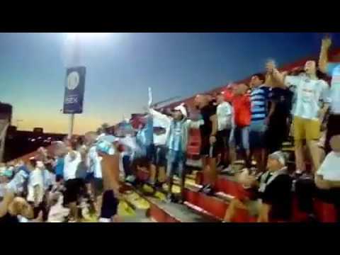 "Los Villeros Cerro recibimiento en chile contra union española" Barra: Los Villeros • Club: Cerro • País: Uruguay