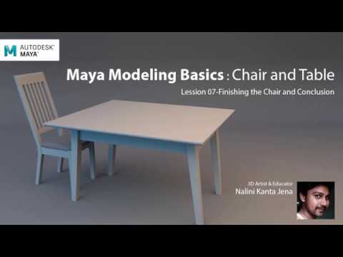 Maya Modeling Basics Part 01 Modeling the Table Top
