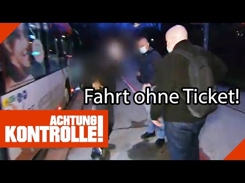 "Ich hab keins" Ticketkontrolle beim Aussteigen! | 1/2 | Kabel Eins | Achtung Kontrolle