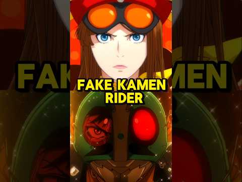This NEW Anime is FAKE KAMEN RIDER...
