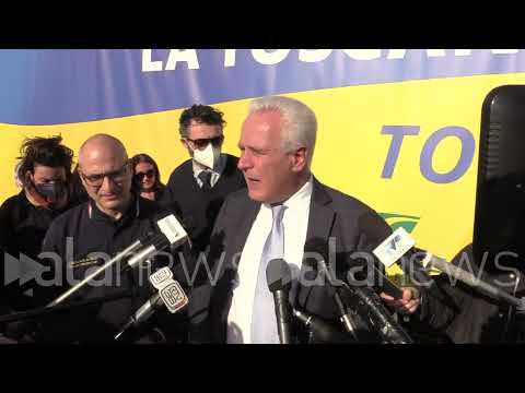 Ukraine, train with 1000 tons of aid leaves Prato. Giani: "Close to the people"