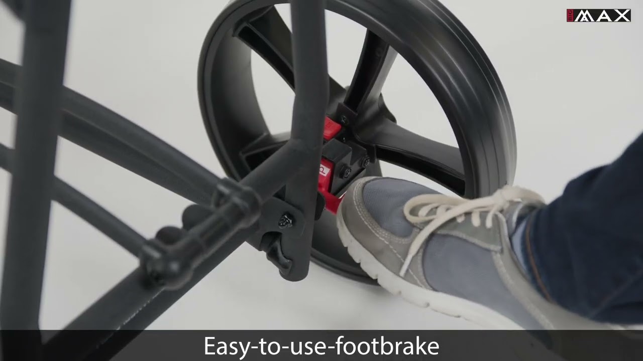 BIG MAX Auto Fold X Push Cart