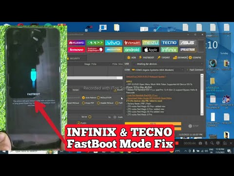 Infinix Fastboot mode Problem | Tecno After Flash Fastboot Problem | hot 11s Fastboot problem