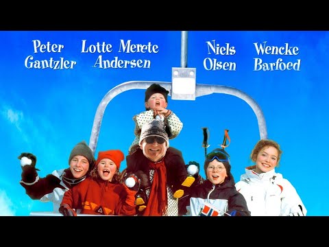 Min søsters børn i sneen