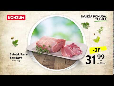Vikend akcija svježa ponuda 17.1.-19.1.