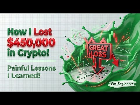 💸 I Lost $450,000 in Crypto (Don't Make My Mistakes!) 📉