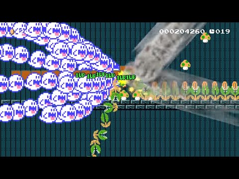 MarioDemolitionKart KEEP RUN →+Y by smiley 一SUPER MARIO MAKER一 No Commentary 1AK